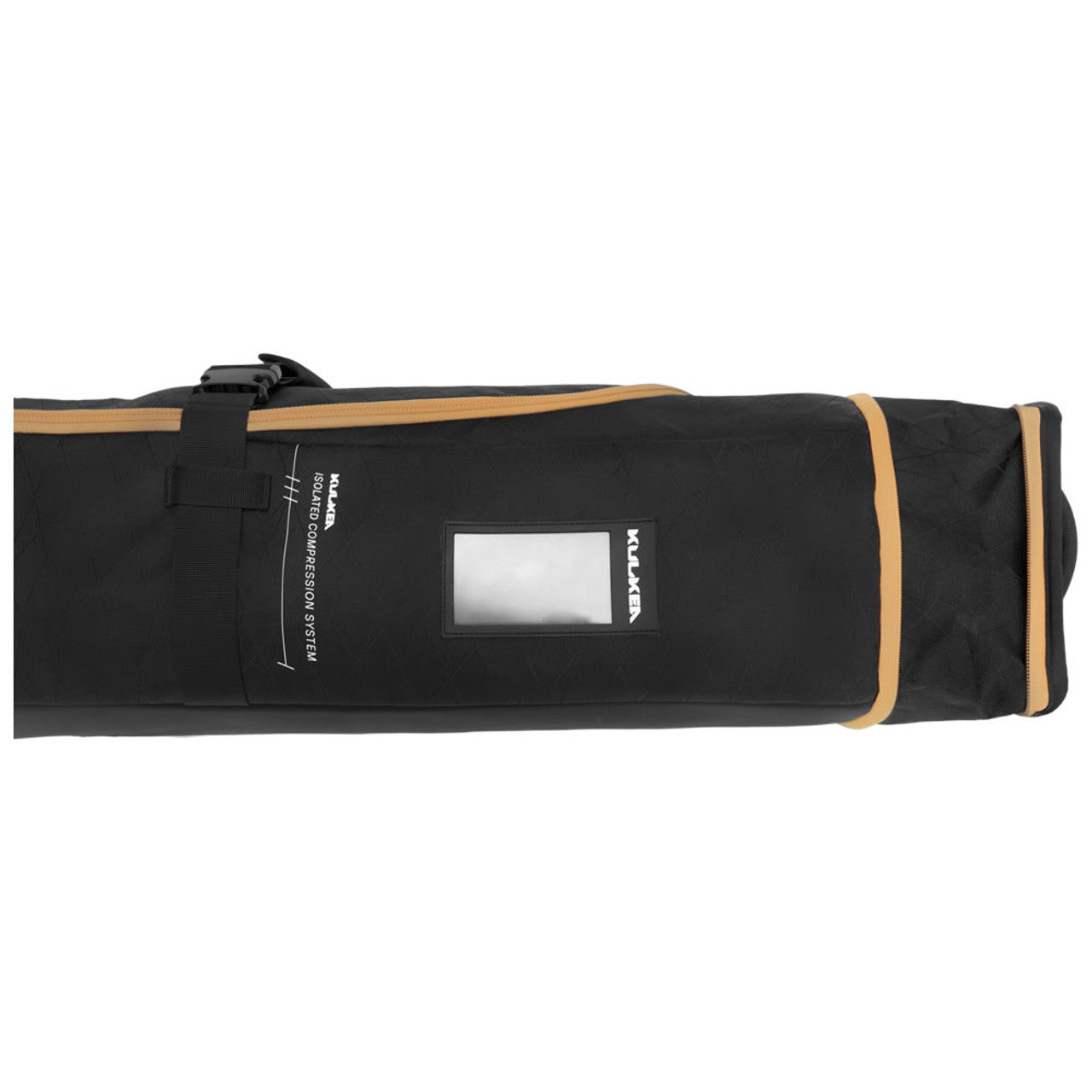 Kulkea - Kantaja Double Roller Ski Bag - Black Gold