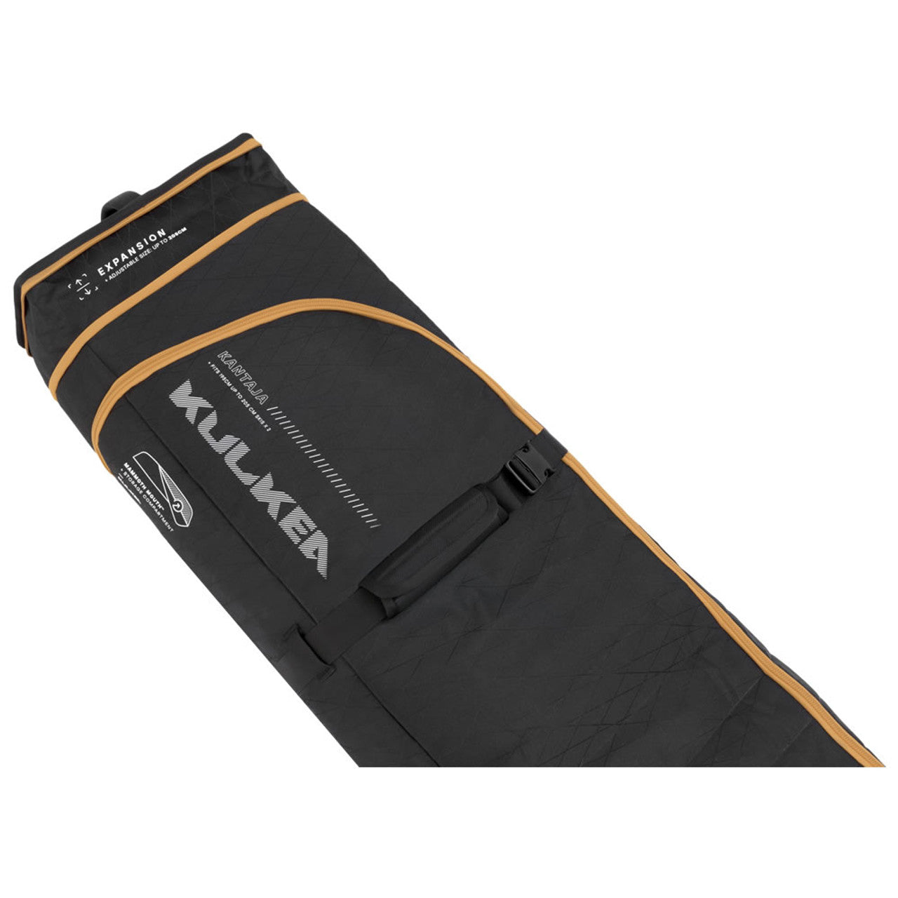 Kulkea - Kantaja Double Roller Ski Bag - Black Gold
