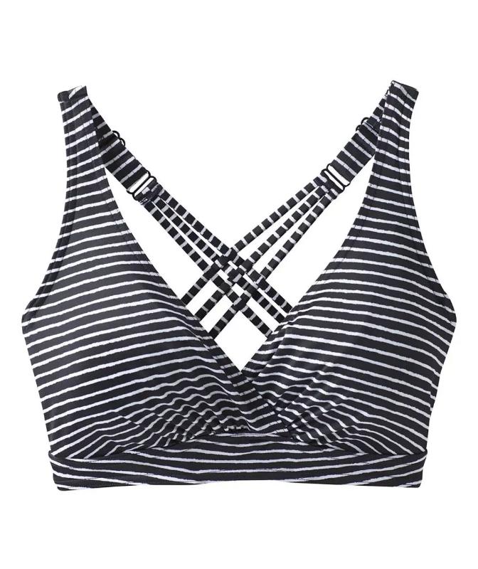 Prana - Kayana Top/D-Cup Sample - SM Black Stripe - Black Stripe