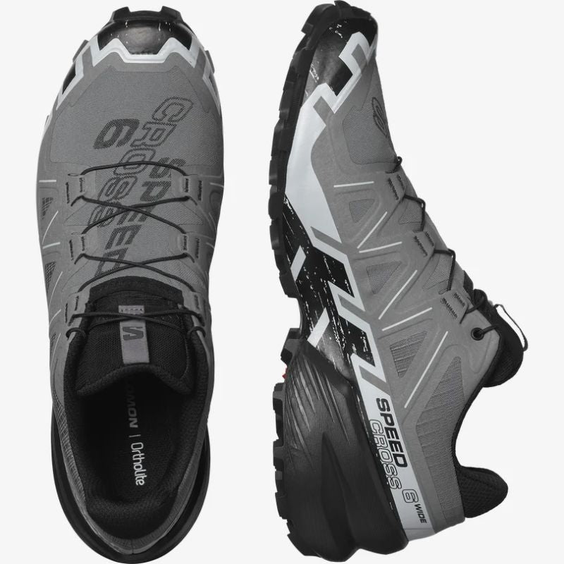 Salomon - Speedcross 6 Wide - Men's - Black/Black/Phantom