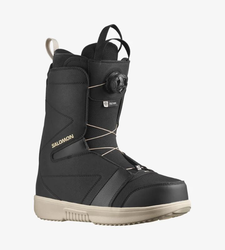 Salomon - Faction Boa - Black/Black/Rainy Day