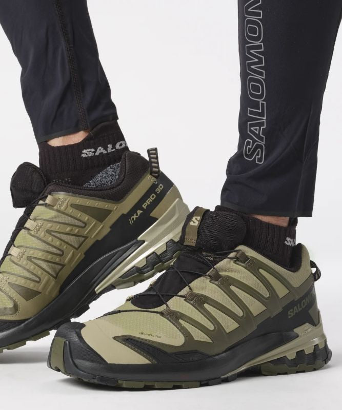 Salomon - XA Pro 3D V9 Wide Gore-Tex - Dried Herb/Black/Olive Night