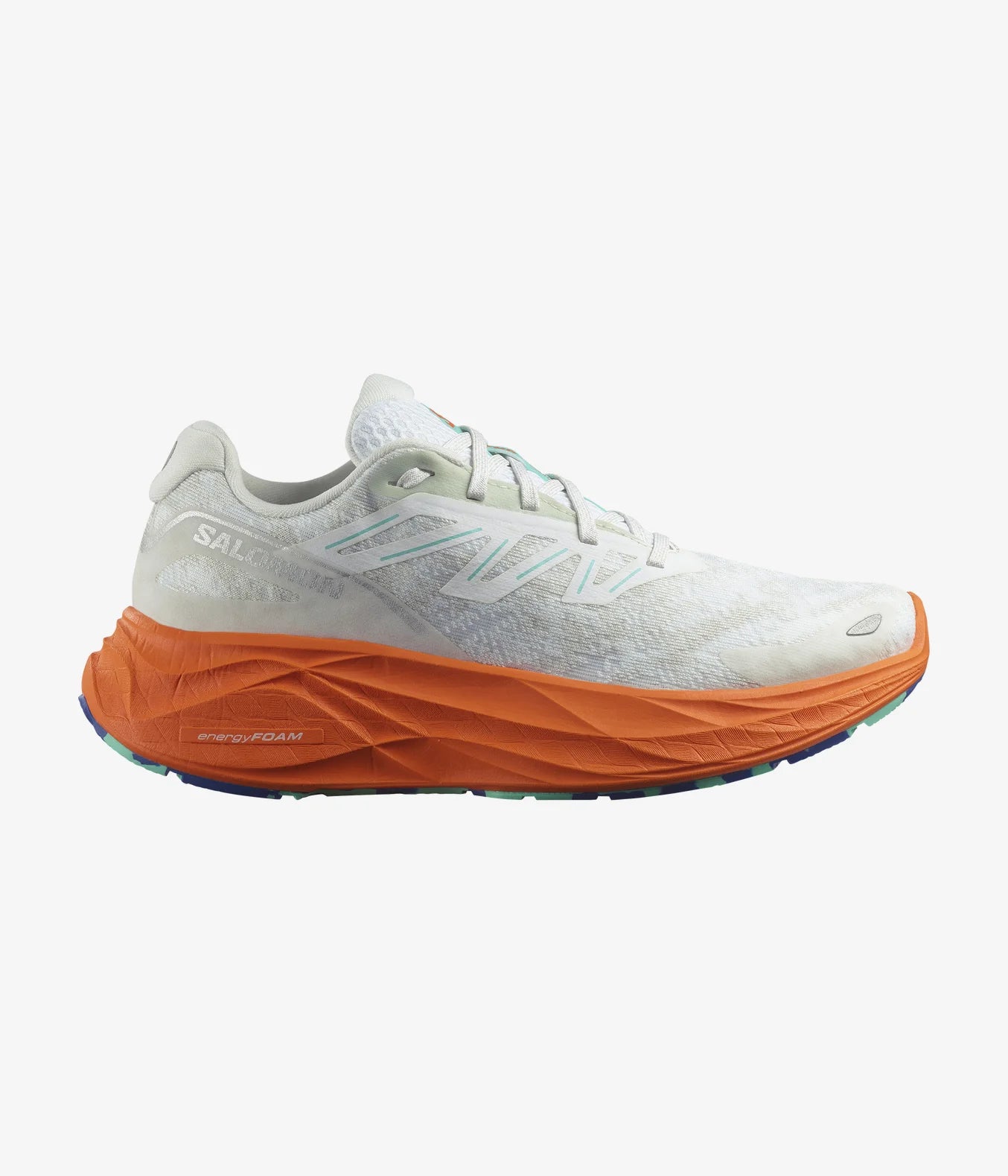 Salomon - Aero Glide 2 - Women's - White / Cherry Tomato / Electric Green
