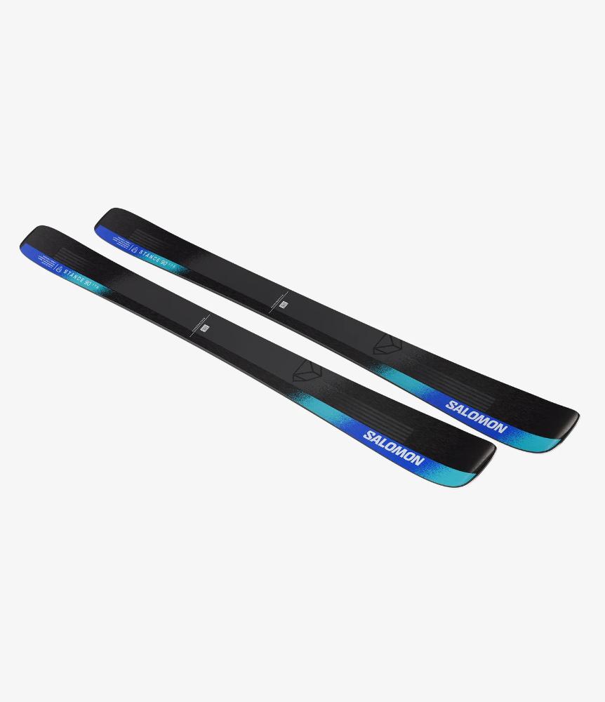 Salomon - Stance 90 Ski - Black Turqoise Race Blue