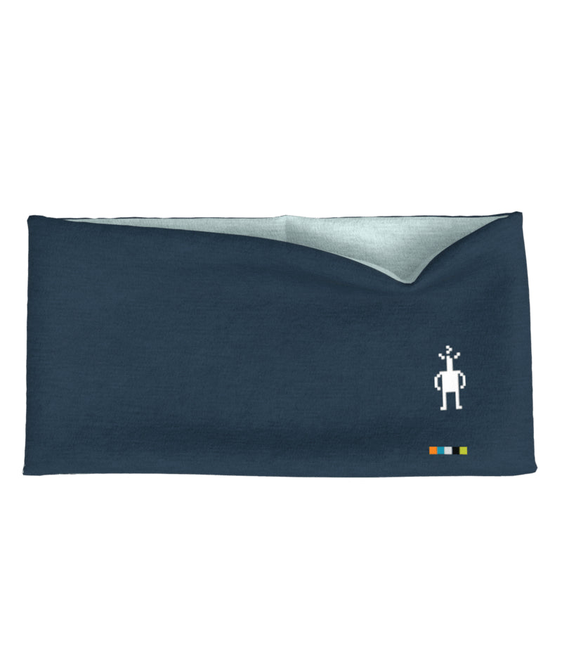 Smartwool - Thermal Merino Reversible Headband - Unisex - Black-Charcoal Heather