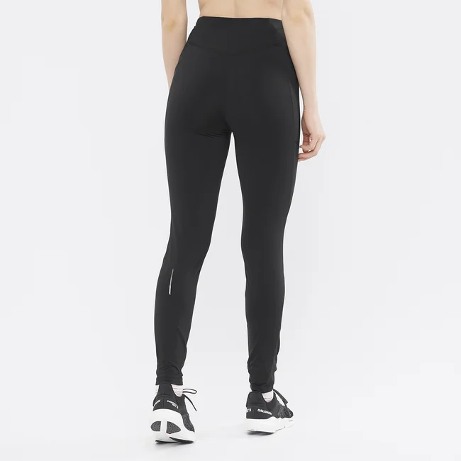 Salomon - Cross Warm Tight - Women's - Deep Black