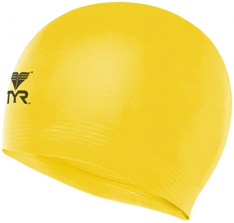 TYR - Latex Swim Cap - Silver
