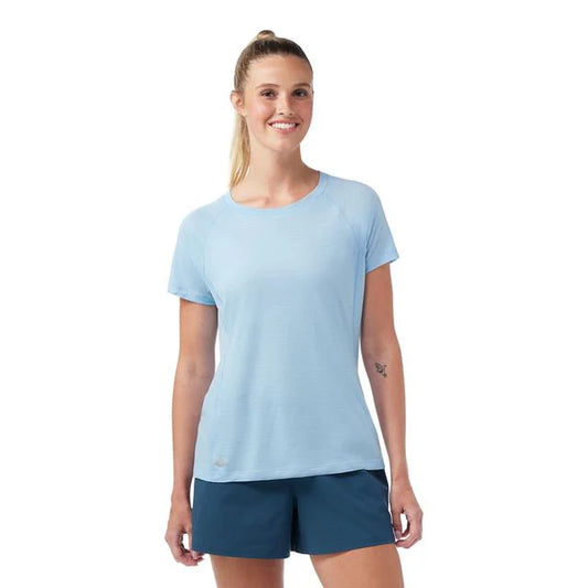 Smartwool - Active Ultralite Short Sleeve - Women's - Serene Blue