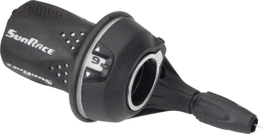 SunRace - M21 Twist Shift Rear 6-Speed: Gray