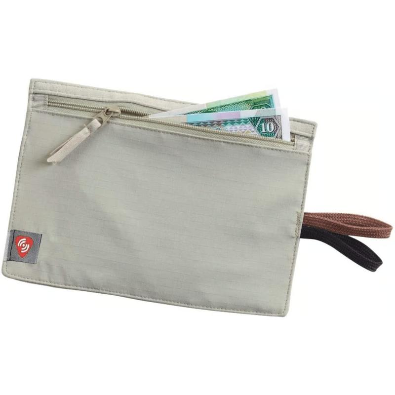 Lewis n Clark - RFID Hidden Travel Wallet - Tan