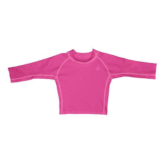 I Play - Long Sleeve Rashguard - Hot Pink