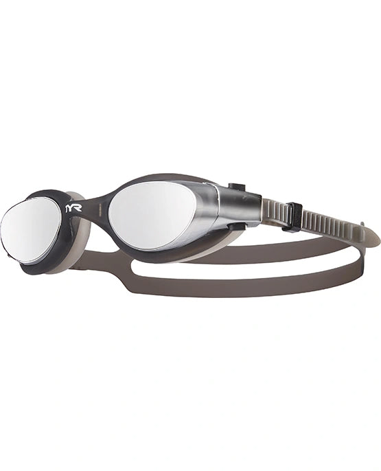 TYR - Vesi Mirrored Goggles - Silver/Navy