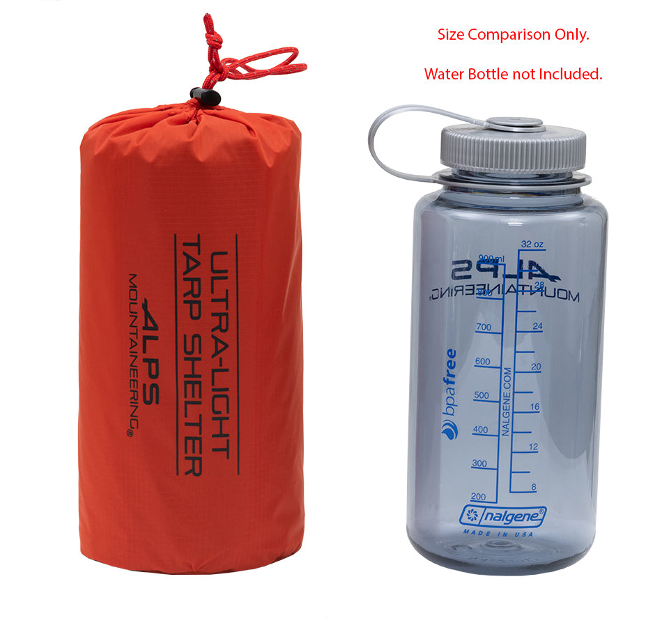 Alps Mountaineering - Ultra-Light Tarp Shelter - Charcoal/Red