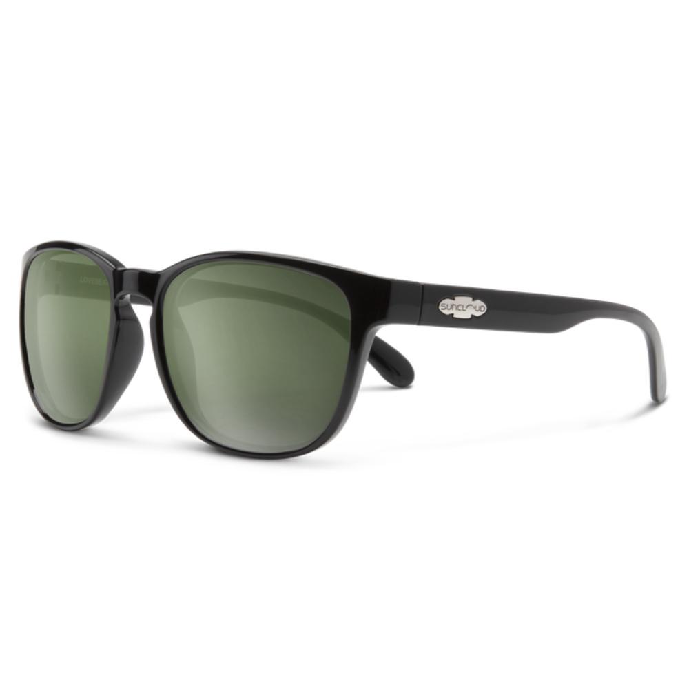 Suncloud - Loveseat - Black; Polarized Gray Green