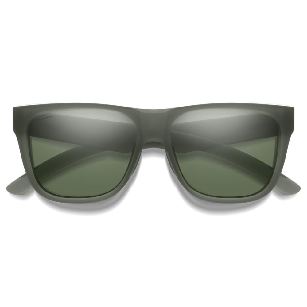 Smith - Lowdown 2 - Matte Moss; ChromaPop Polarized Gray Green