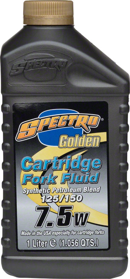 Golden Spectro - 7.5 Weight 125/150 Fork Oil, 1 Liter