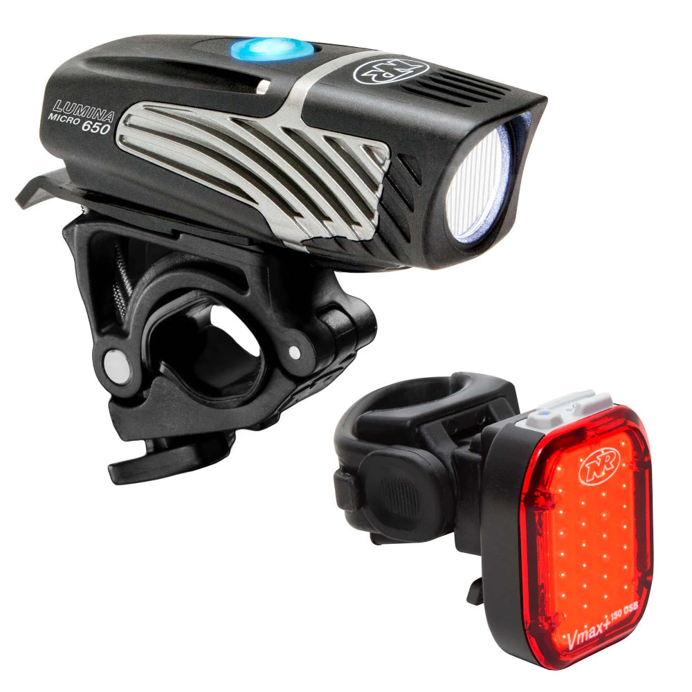 NiteRider - Lumina Micro 650/Vmax+ 150 - Front & Rear