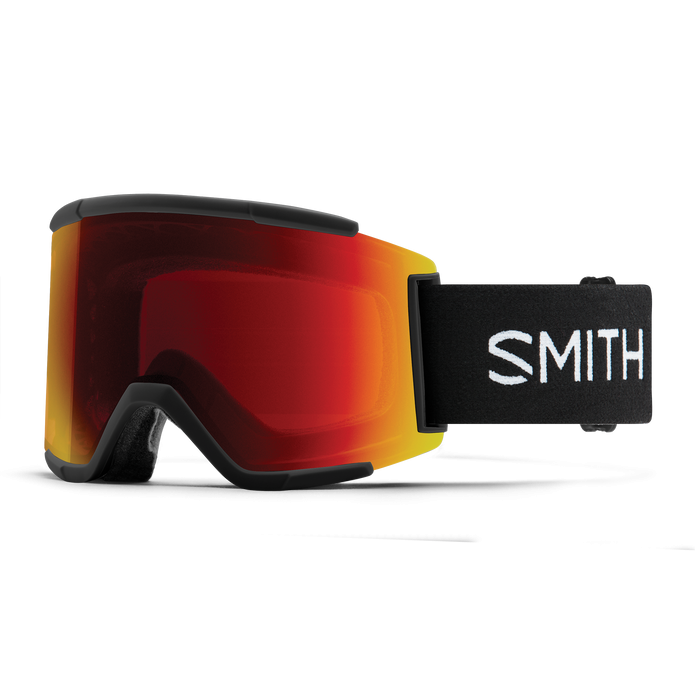 Smith - Squad XL - Black; Sun Red Mirror