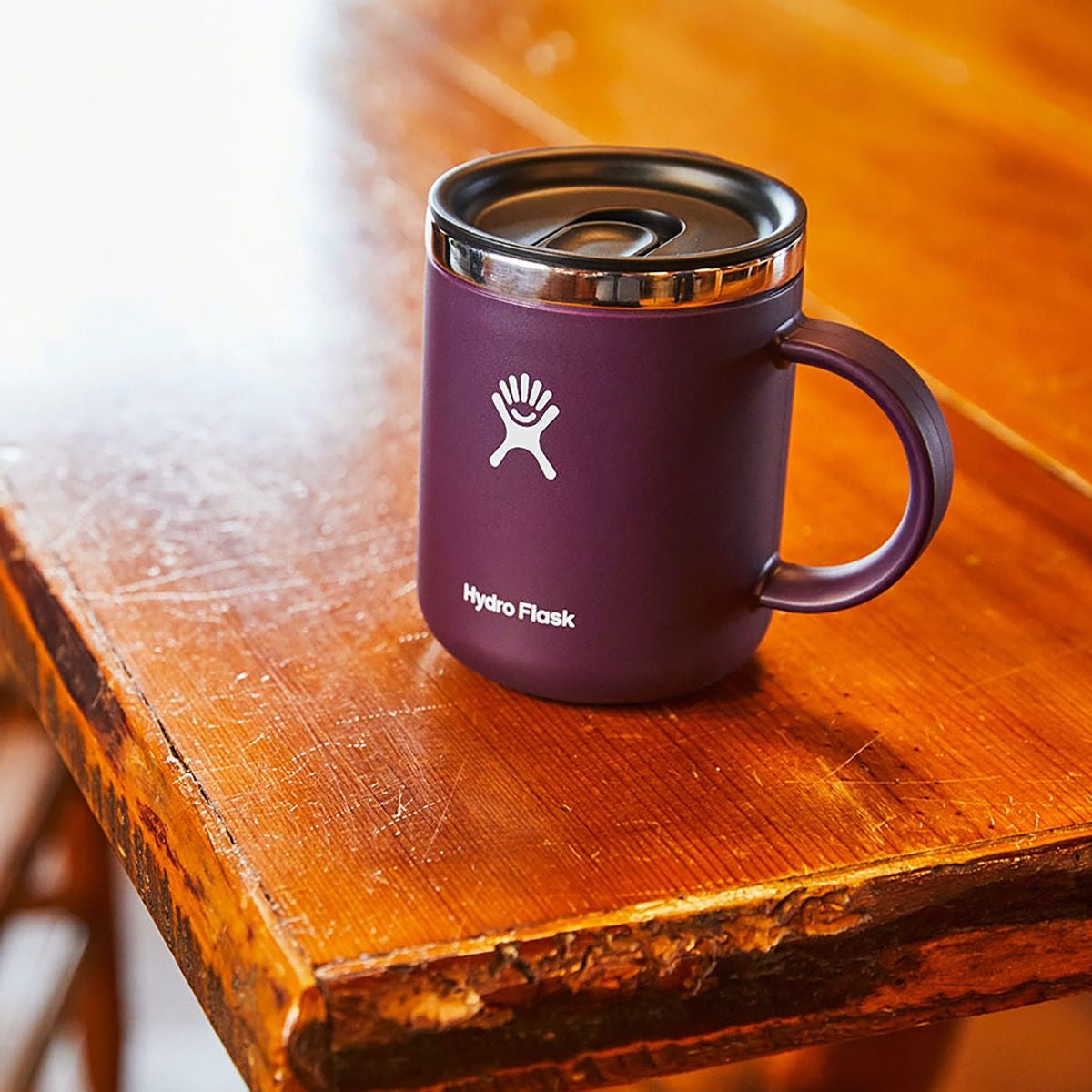 Hydro Flask - Closeable Press In Lid - Black