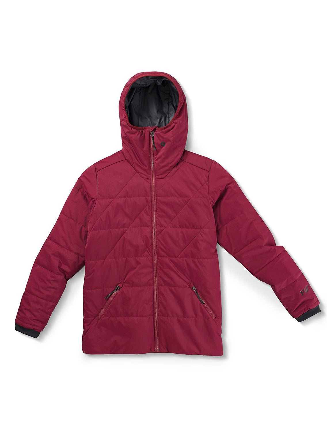 Future Wild - Manifest Quilted Hoodie - Wild Berries