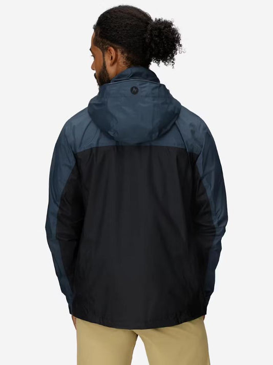 Marmot - PreCip Eco Jacket - Men's - Black/Thunderhead