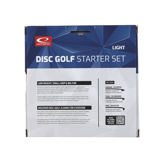 Dynamic Discs - Latitude 64 Disc Golf Starter Set Light