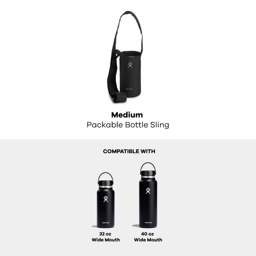 Hydro Flask - Medium Packable Bottle Sling - Black