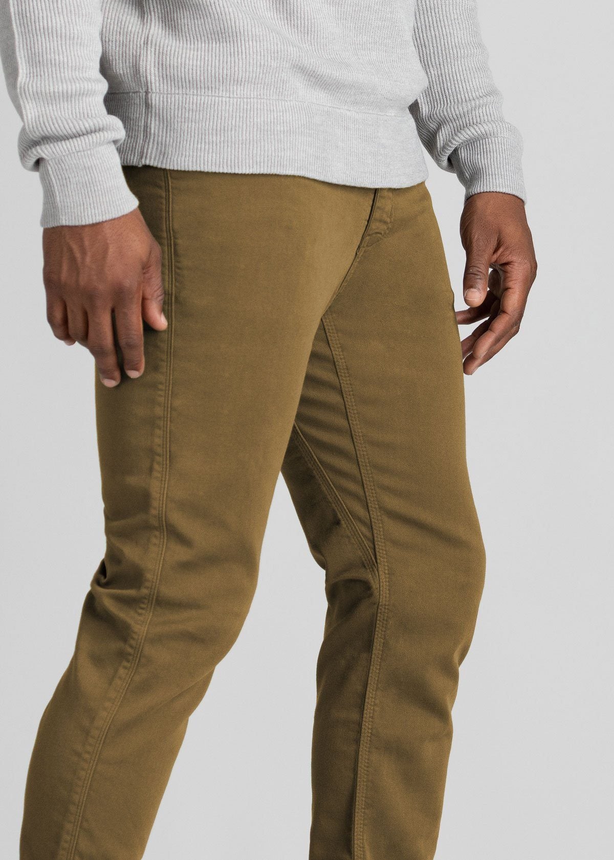 Duer - No Sweat Pant Slim - Men's - Gull
