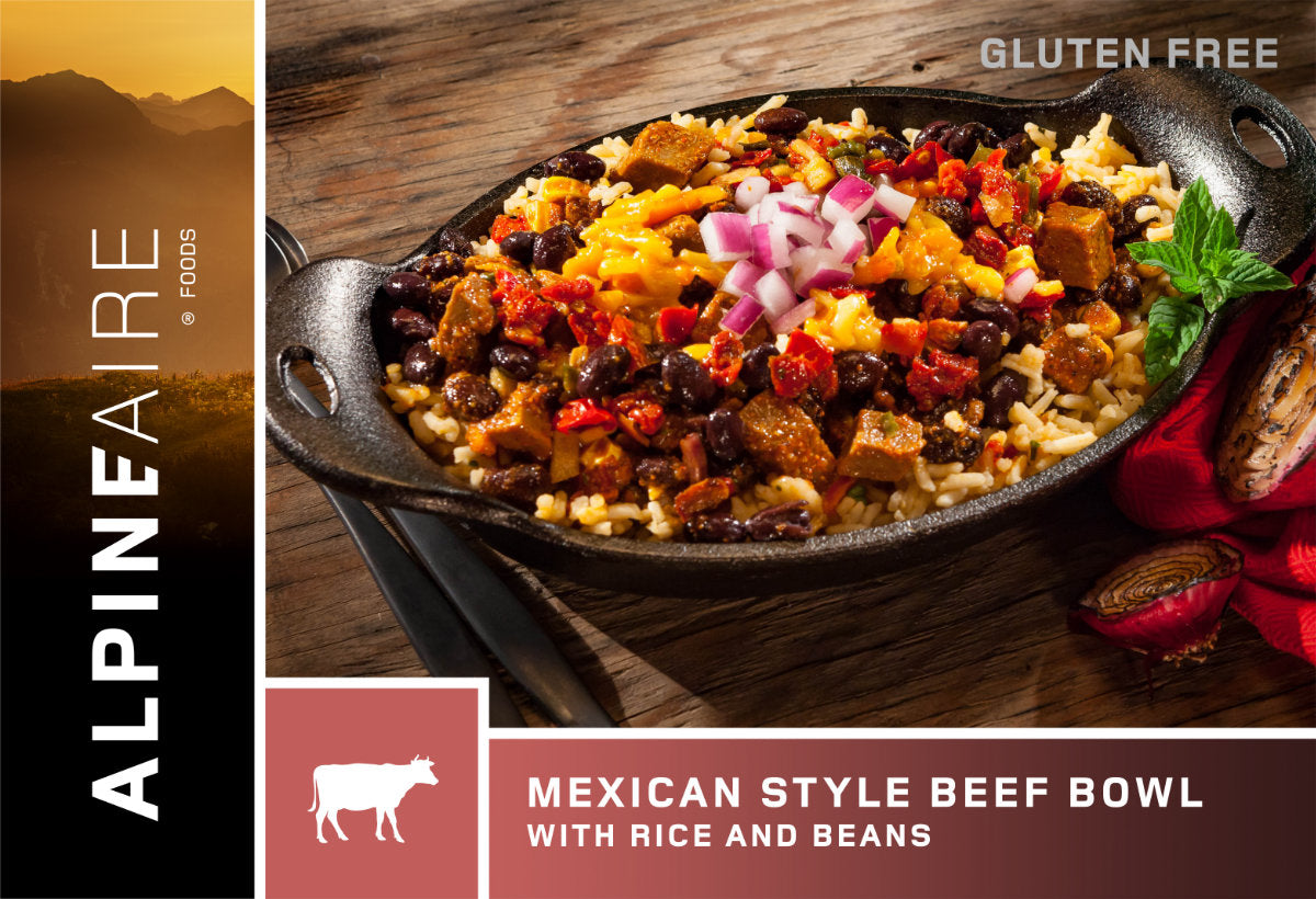 AlpineAire - Mexican Style Beef Bowl (Gluten Free) - One Serving