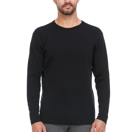 Minus 33 - Chocorua Crew Midweight - Men's - Black