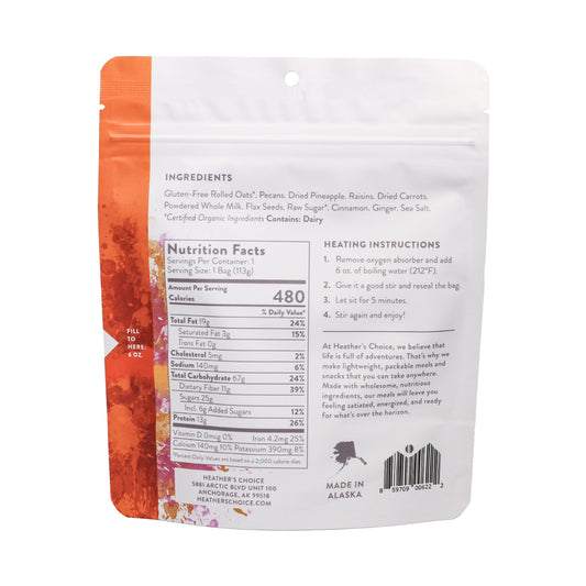 Heathers Choice - Morning Glory Oatmeal Breakfast - Morning Glory