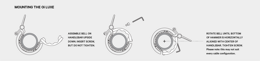 Knog - Oi Luxe Bike Bell - Black