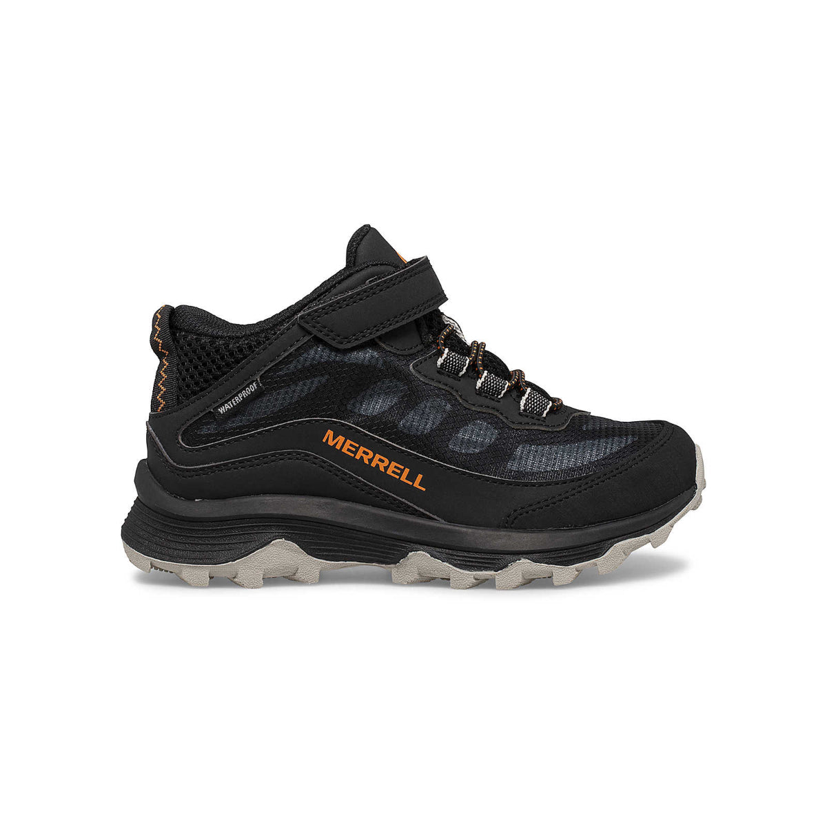 Merrell - Big Kids Moab Speed Mid A/C Waterproof - Black