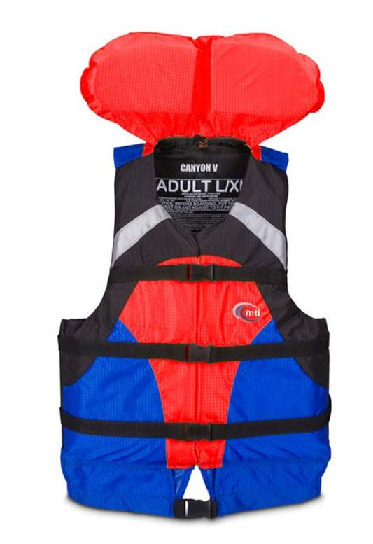 MTI - Canyon V PFD - Blue/Red