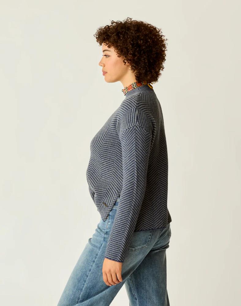 Carve Designs - Olivia Plush Sweater - Fir Heather