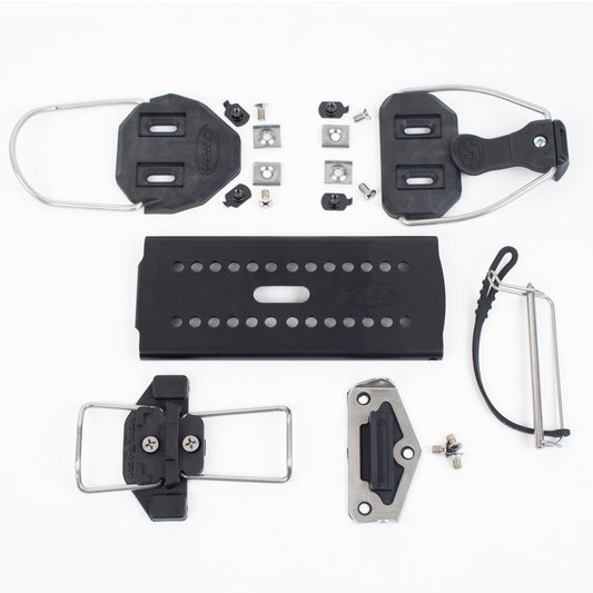 Voile - Mtn Plate ADS Ascent and Descent (Tracks, Stainless Pins, T Brackets, Dual Heels Included)