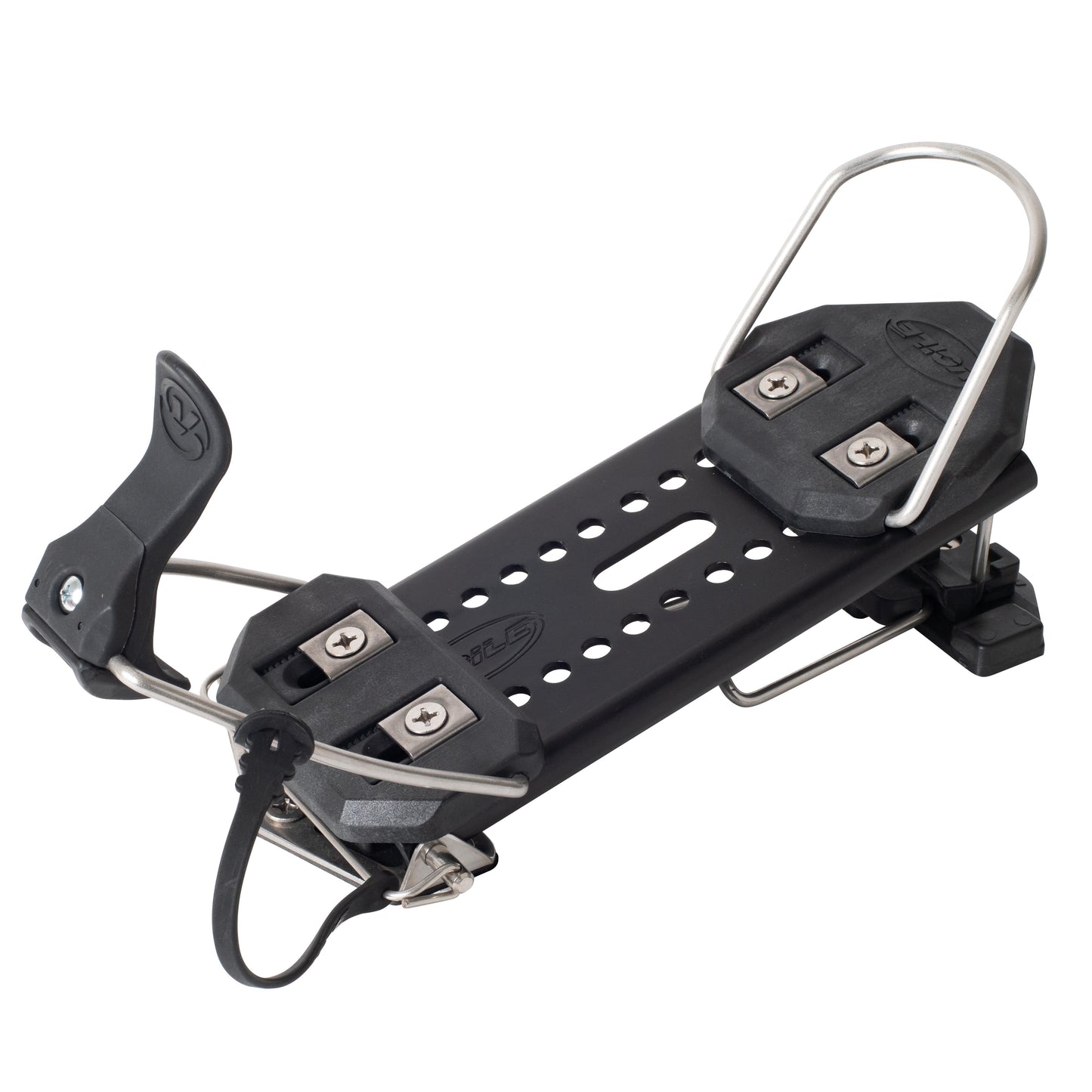 Voile - Mtn Plate ADS Ascent and Descent (Tracks, Stainless Pins, T Brackets, Dual Heels Included) - Black