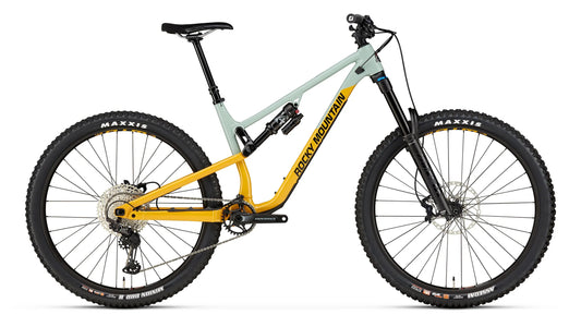 Rocky Mountain Bikes - 2023 Altitude Alloy 50 - Yellow/Blue