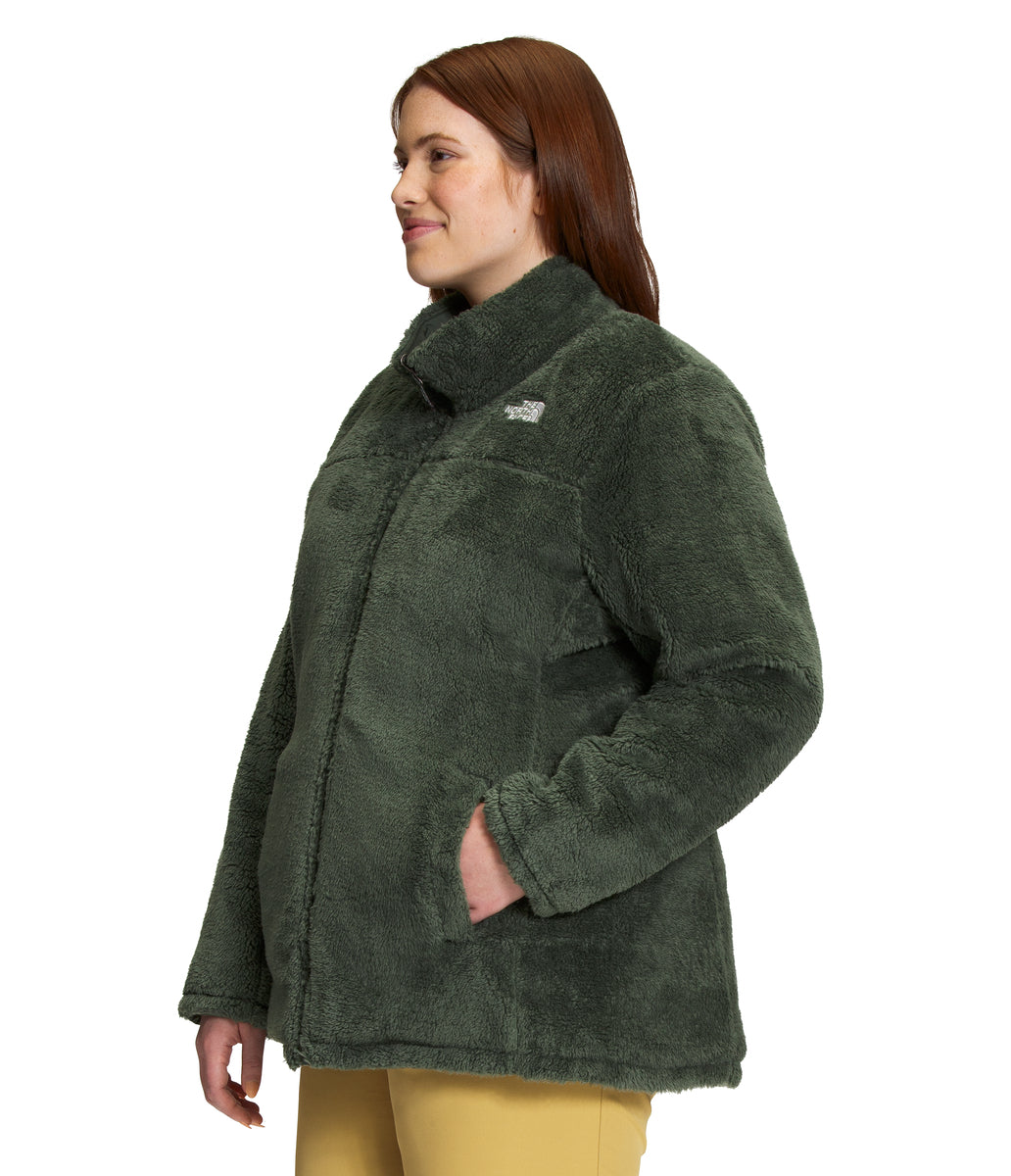 The North Face - Mossbud Insulated Reversible Jacket - Women's Plus - Gardenia White