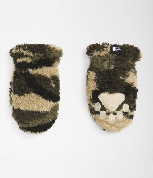 The North Face - Littles Bear Mitt - New Taupe Green Explorer Camo Print