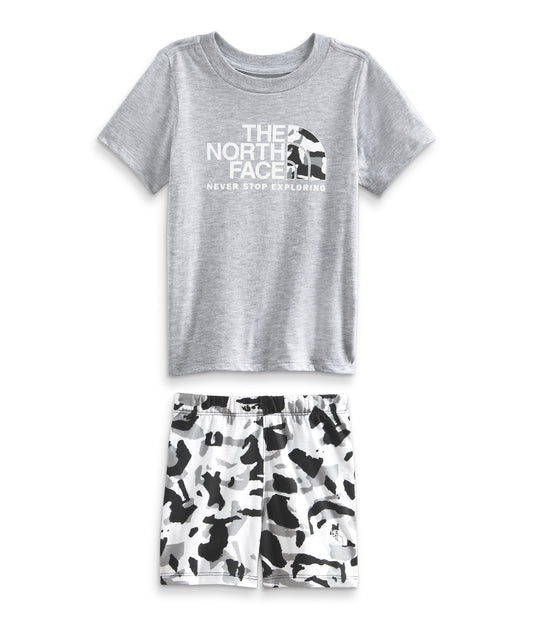 The North Face - Toddler Cotton Summer Set - Banff Blue Mountain Floral Print