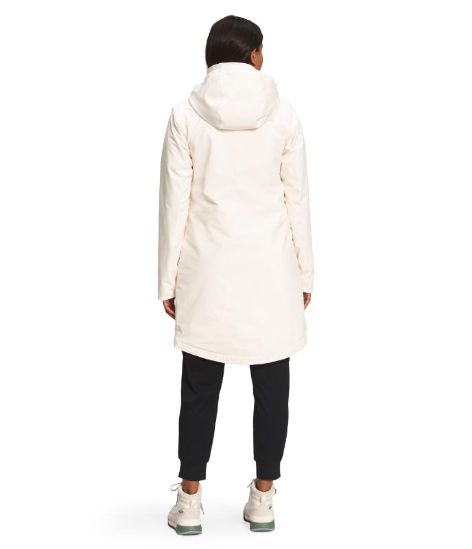 The North Face - Shelbe Raschel Parka Length with Hood - Women's - Monterey Blue Heather
