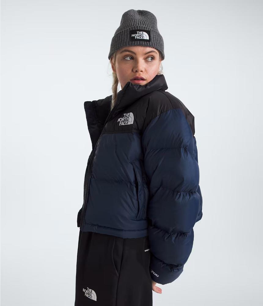 The North Face - Nuptse Short Jacket - Women's - Tnf Black/Tnf Black