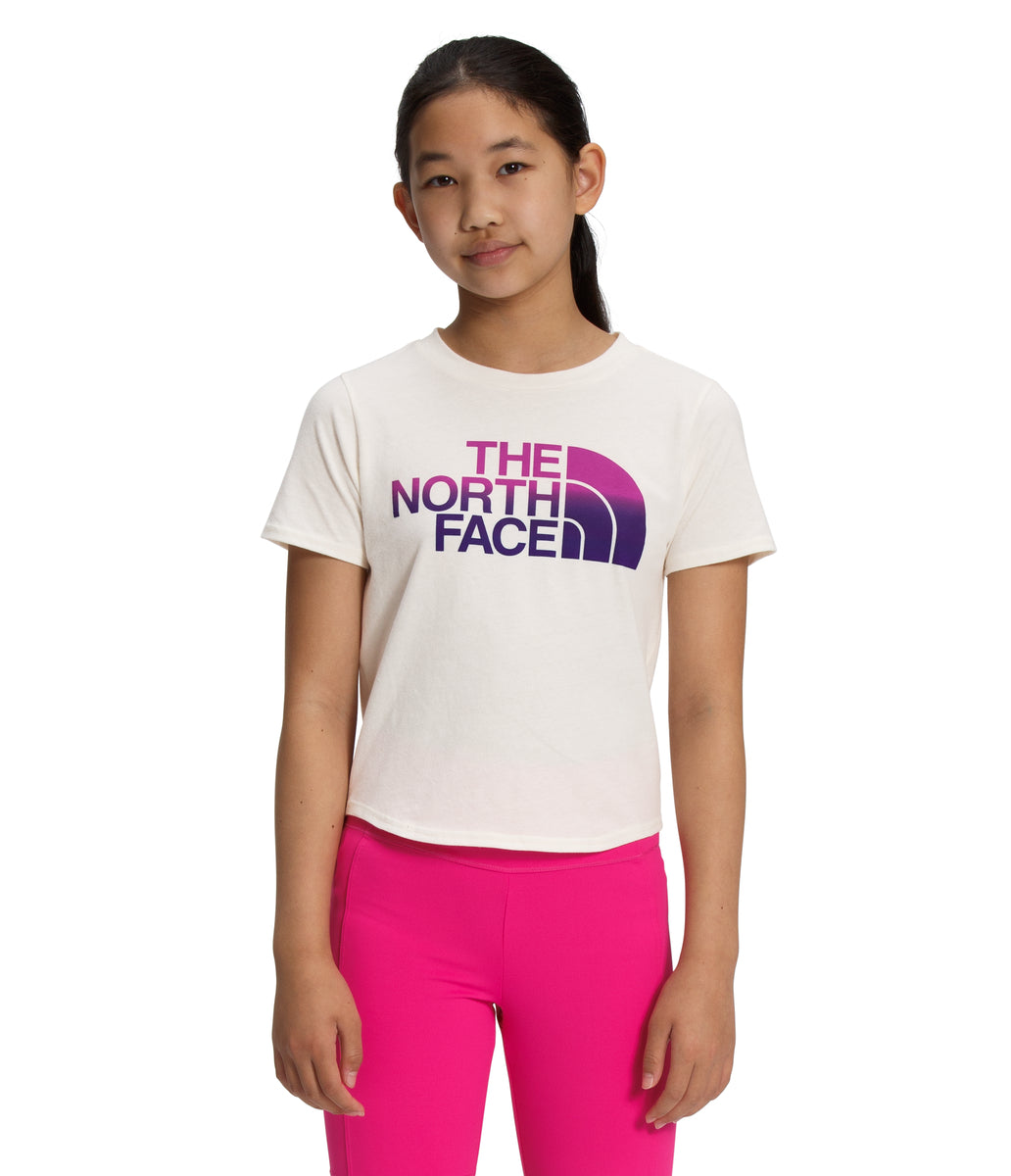 The North Face - Short Sleeve Graphic Tee - Girls' - Gardenia White