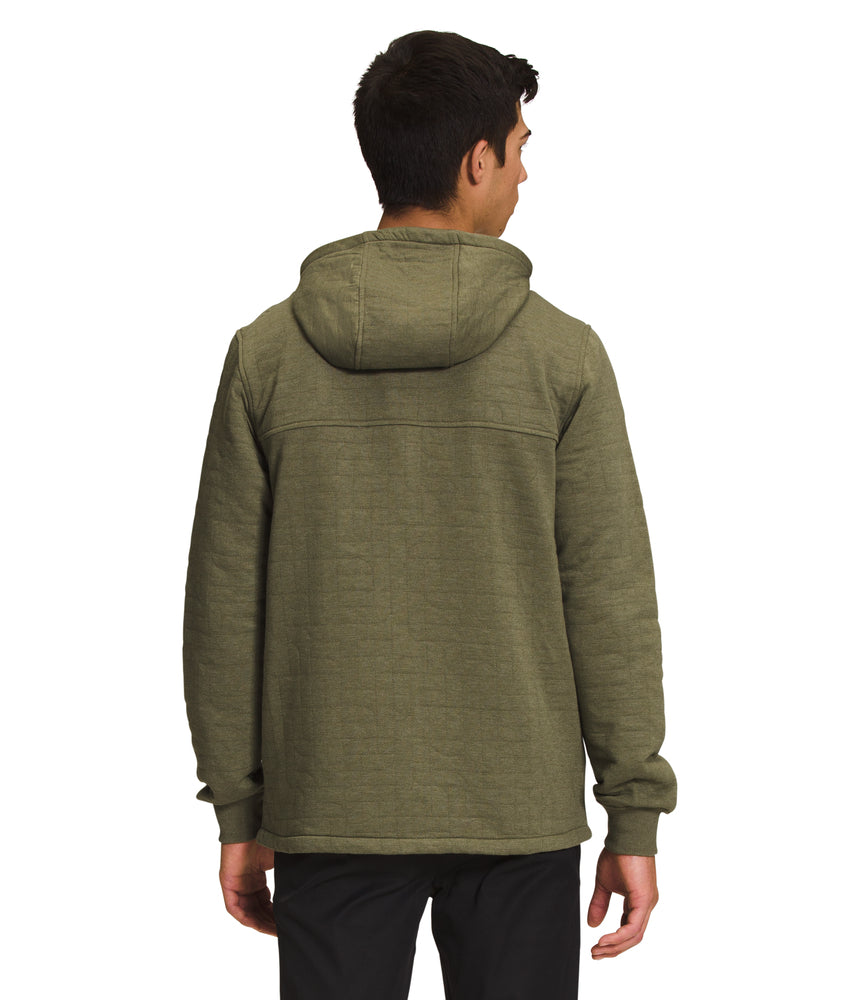 The North Face - Longs Peak Quilted Full Zip Hoodie Men's - Goblin Blue Heather