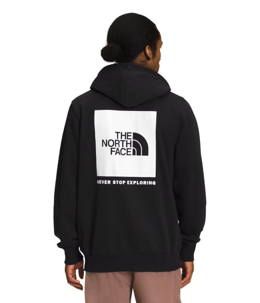 The North Face - Box NSE Pullover Hoodie - Men's - TNF Medium Grey Heather/TNF Black