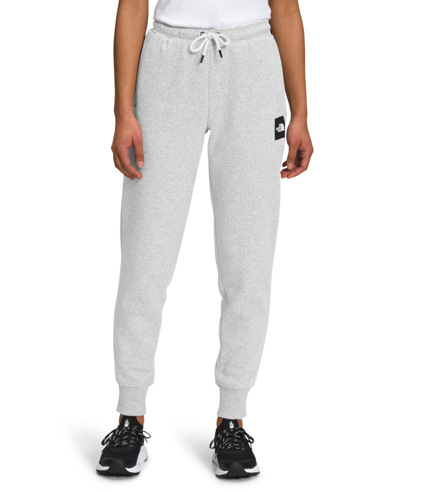 The North Face - Box NSE Jogger - Women's - TNF Light Grey Heather/TNF Black