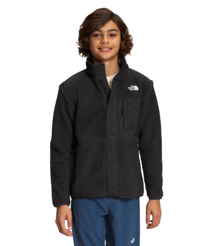 The North Face - Forrest Fleece Mashup Jacket - Boys' - Tnf Black