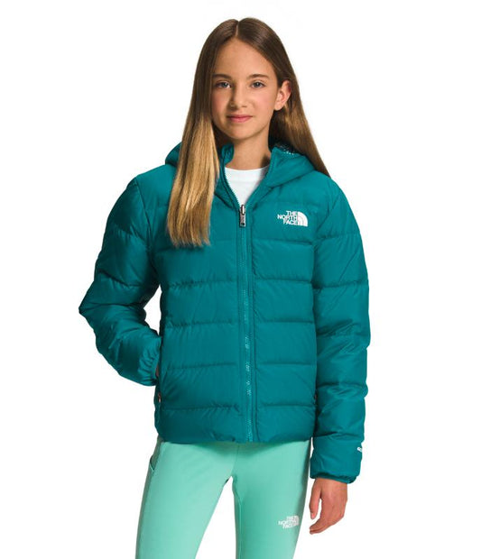 The North Face - Printed Reversible North Down Hooded Jacket - Girls