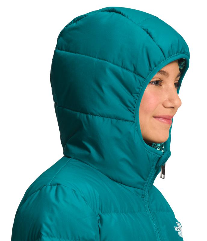 The North Face - Printed Reversible North Down Hooded Jacket - Girls